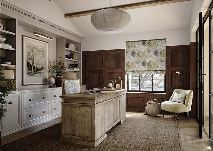 Woodland, Fennel - Roman Blind - Image 7